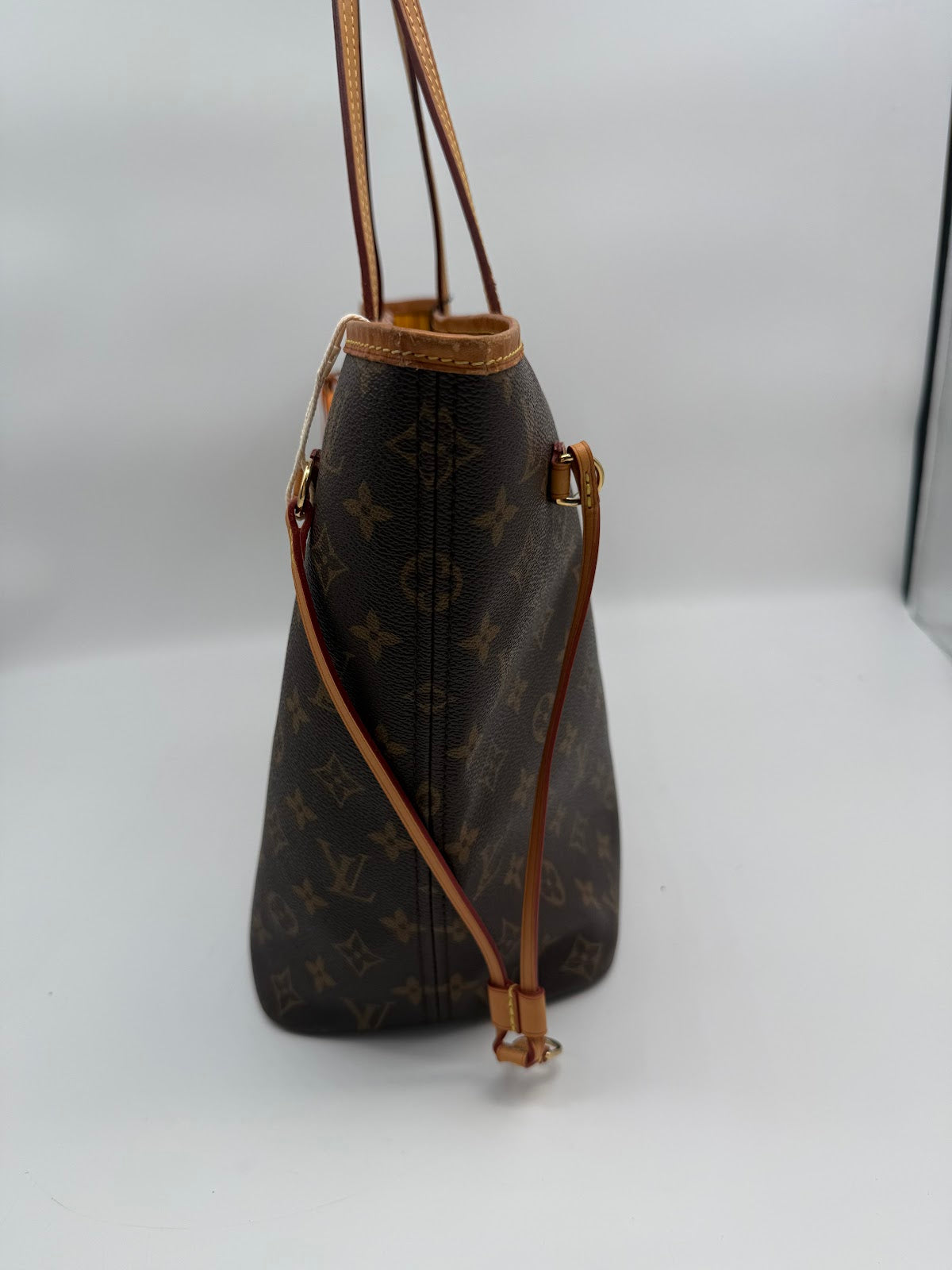 Louis Vuitton Neverfull with Yellow Interior and Pouch (DL0215)