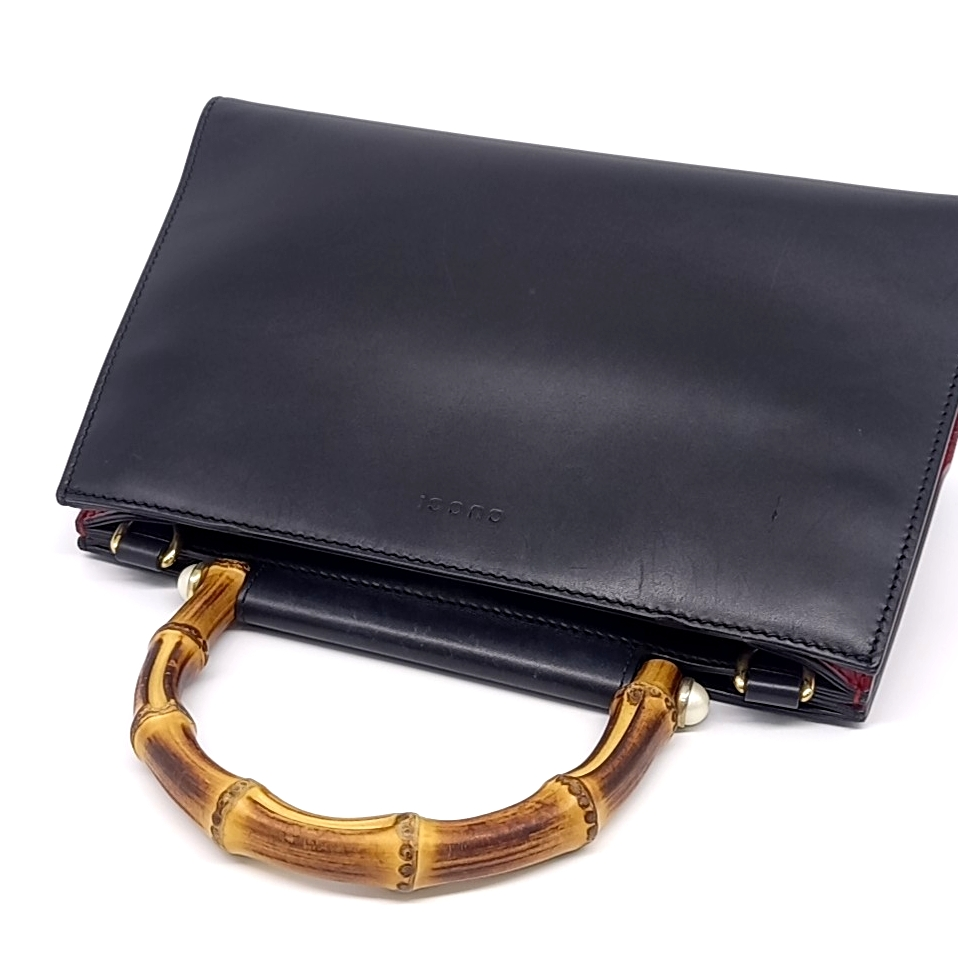 Gucci Nymphaea Bamboo Tote/Shoulder Bag (459076) (10307825)