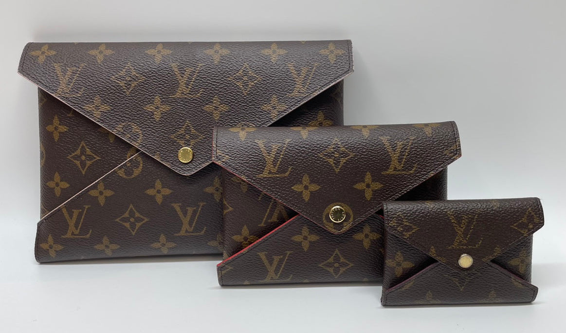 Louis Vuitton PVC Monogram Canvas Pochette Kirigami ONE Clutch M62034