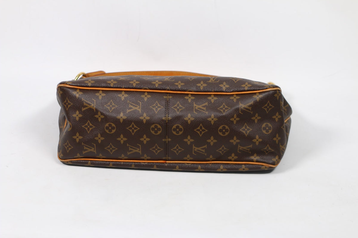 Louis Vuitton Brown PVC Monogram Canvas Delightful PM Shoulder Bag M40532 (V1220416)
