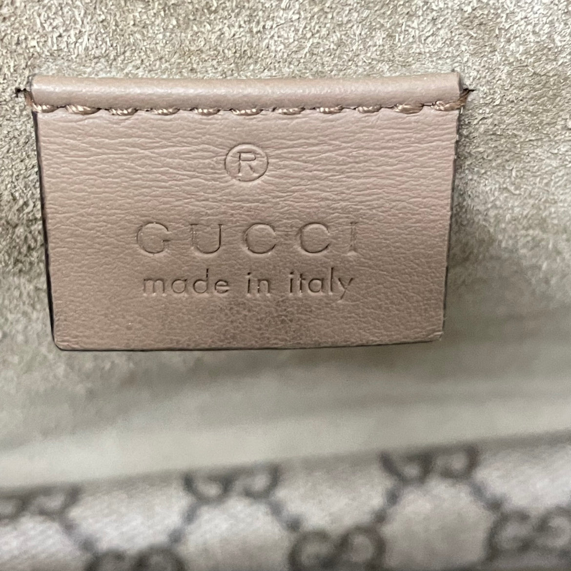 Gucci Brown PVC GG Dionysus Silver Chain Small Shoulder Bag 400249