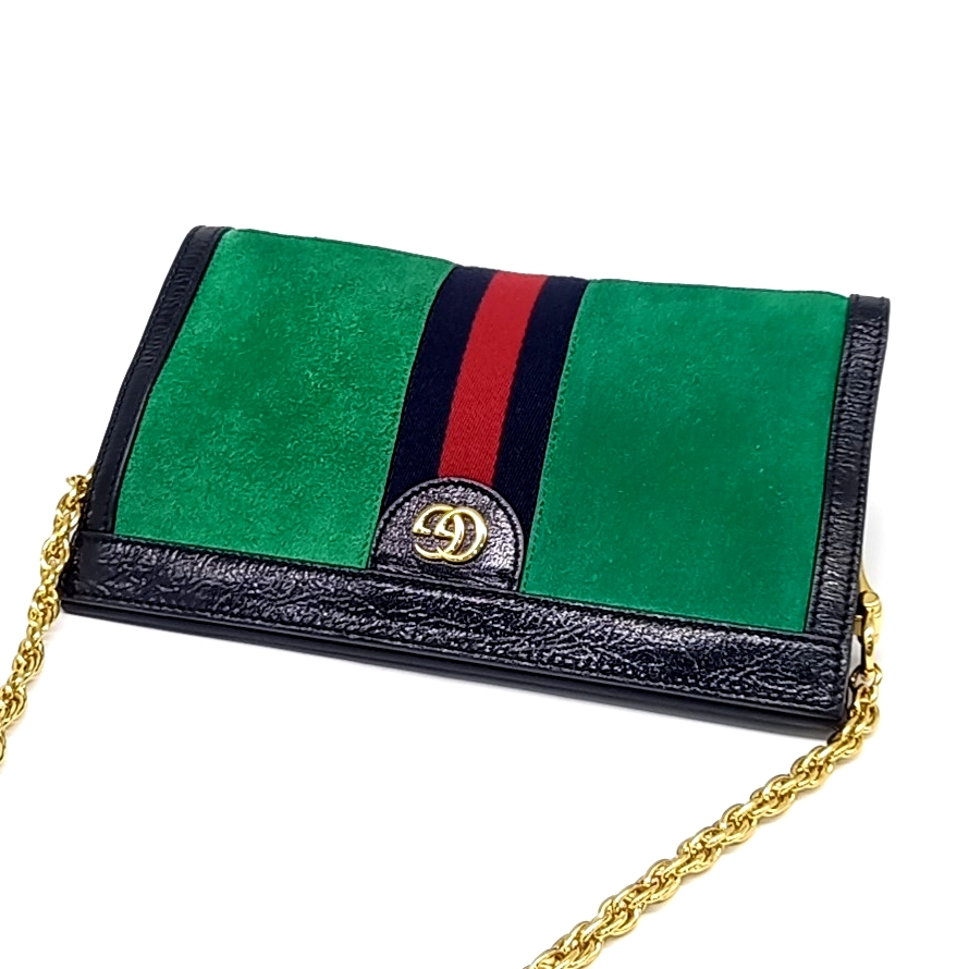 Gucci Ophidia GG Suede Shoulder Bag (503877) (10536785)