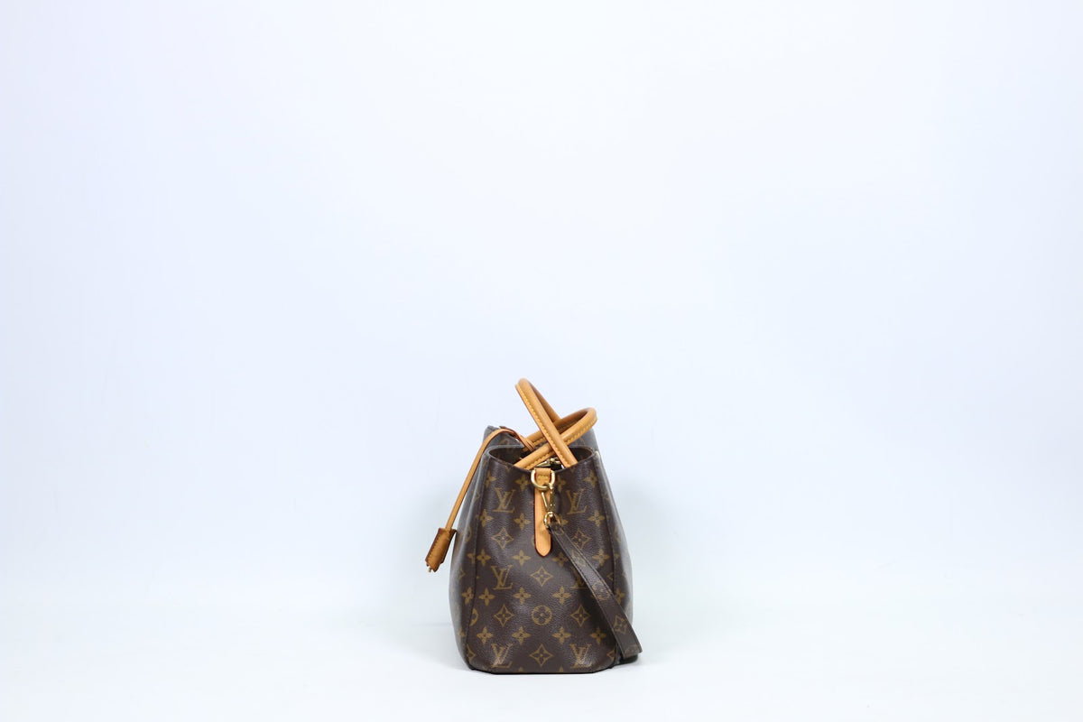 Louis Vuitton Brown PVC Monogram Canvas Montaigne MM Shoulder Bag M41056 (V1275916)
