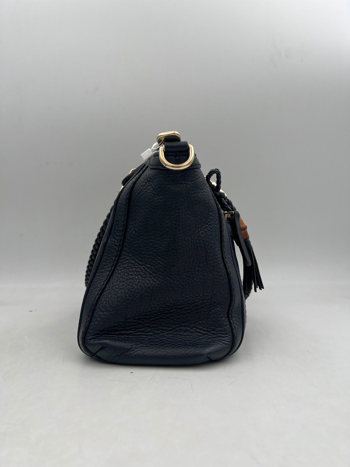 Gucci Leather Tote, Blue