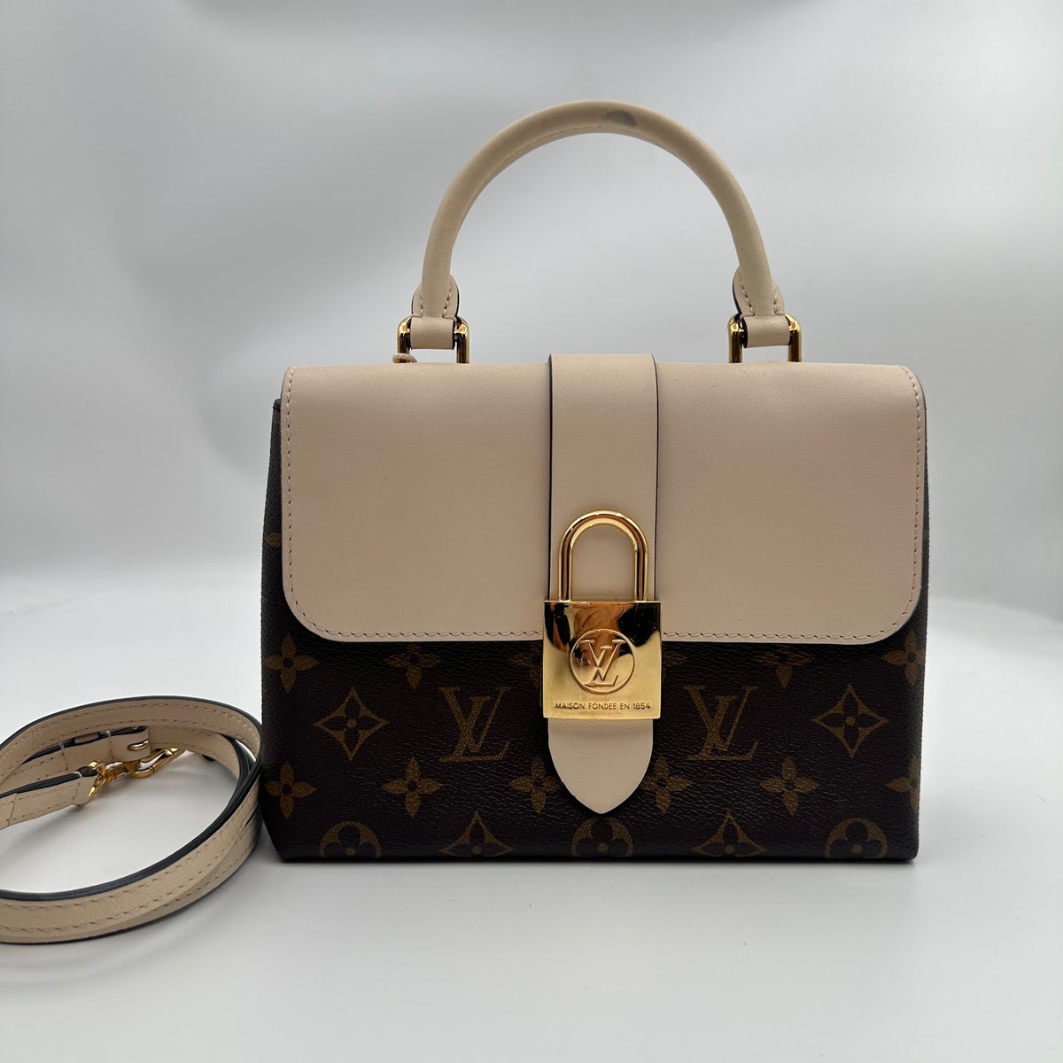 Louis Vuitton Lock Bag White (DL0188)