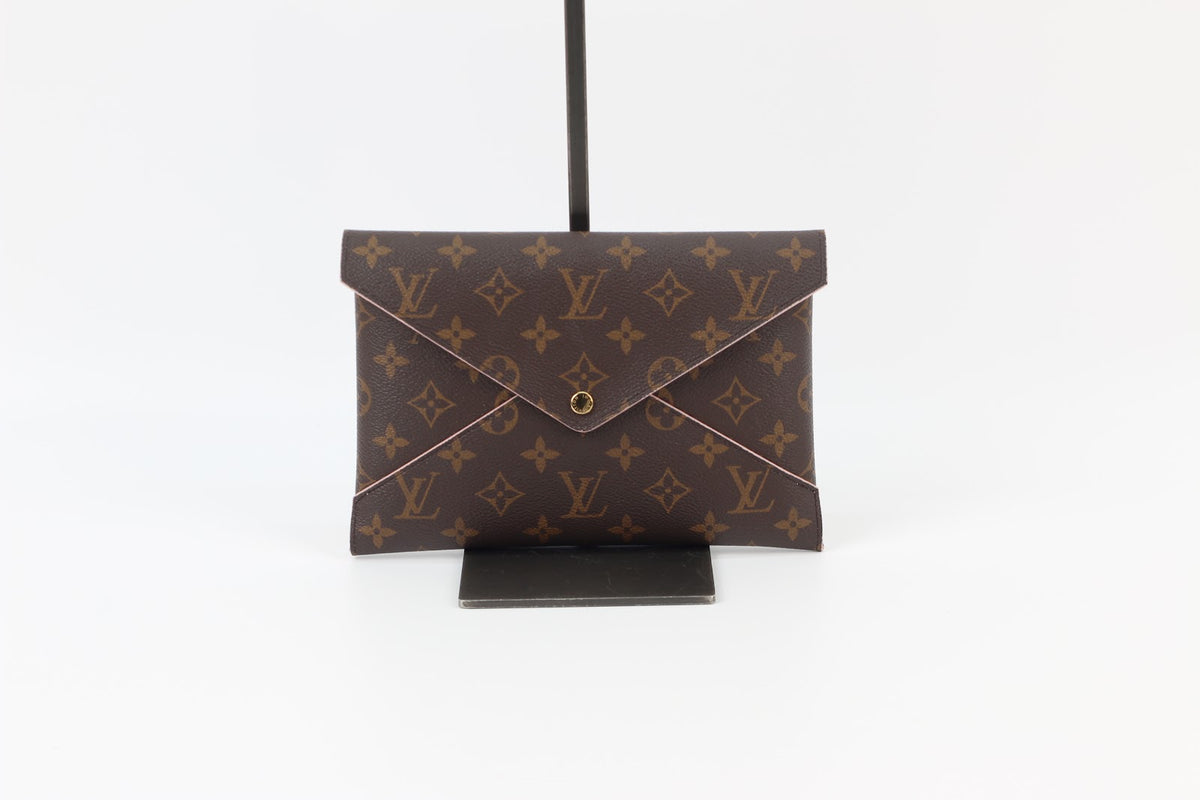Louis Vuitton PVC Monogram Canvas Pochette Kirigami ONE Clutch M62034