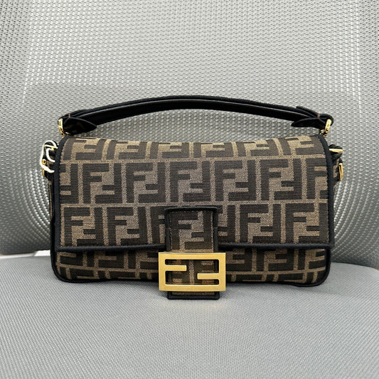 Fendi Monogram Baguette Medium - front