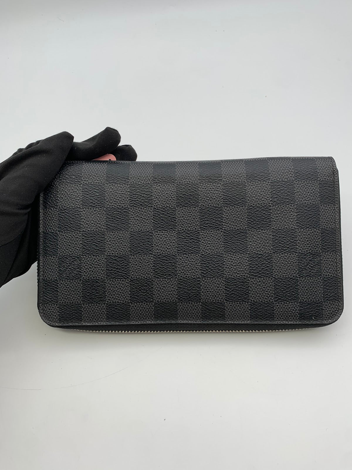 Louis Vuitton Zippy Wallet, Damier Graphite (RP0006)