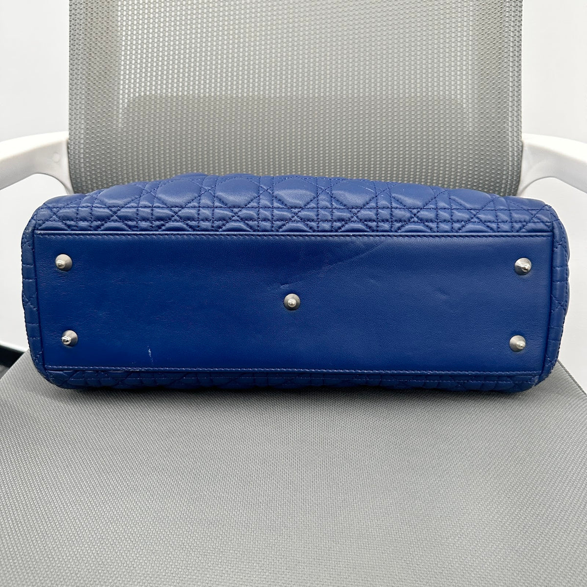 Dior Lady Dior 7-Grid Bag Blue (BL1480)