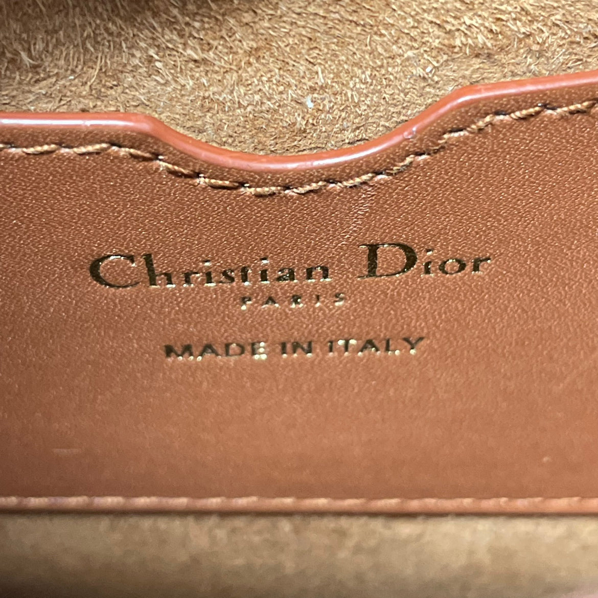 Dior Brown Leather Box Calf Bobby Medium Shoulder Bag M9319 (V5290814)