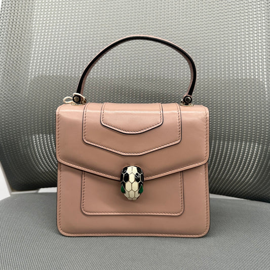 Bvlgari Serpenti Accordion Bag Pink (LY1443)