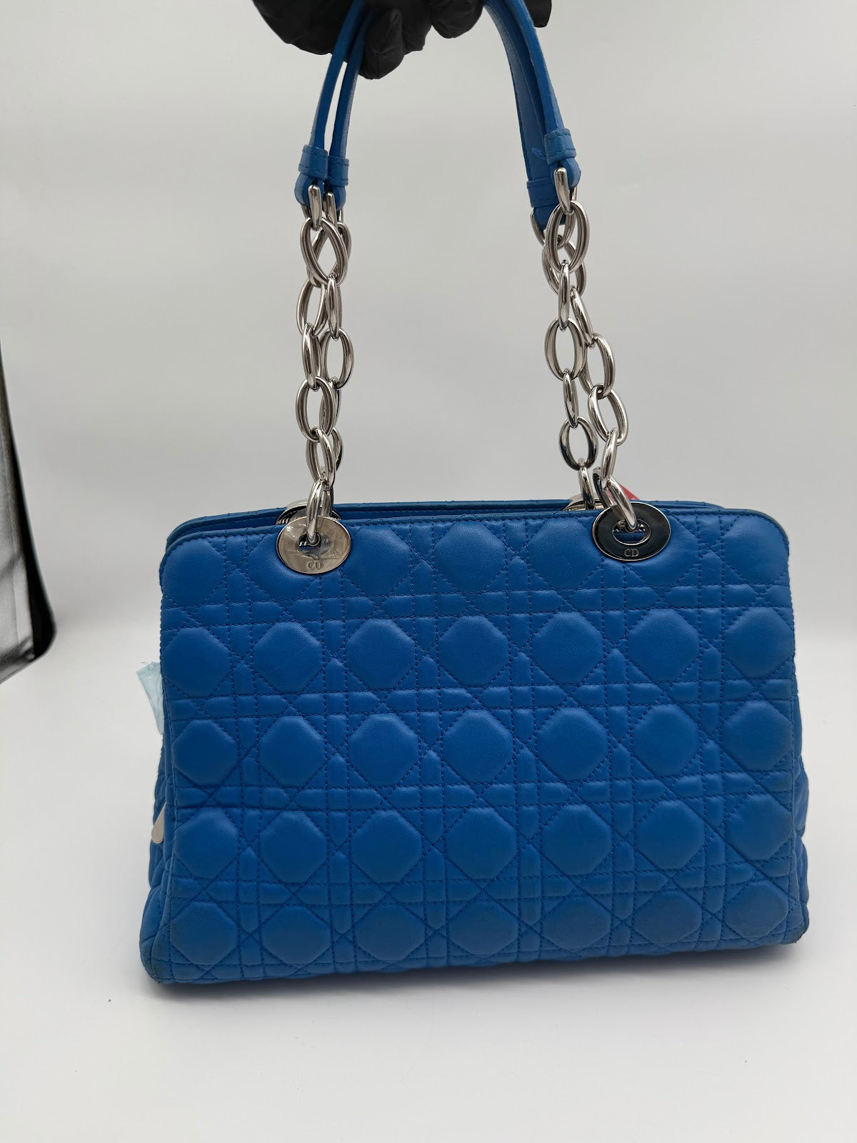 Dior Lady Dior 7-Grid Tote Bag Blue (LY1506)