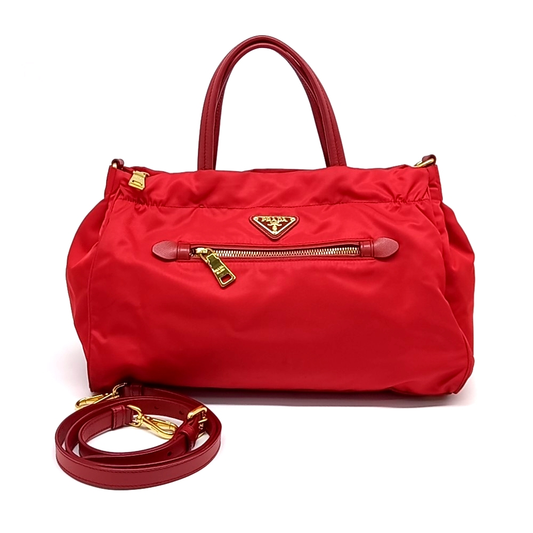 Prada Fabric Tote/Shoulder Bag (10533331)