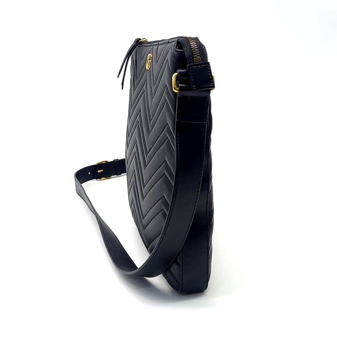 Gucci GG Marmont Matelasse Messenger Bag (523369) (2698404)