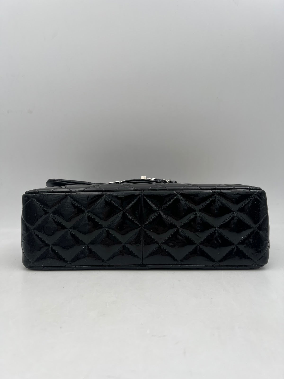 Chanel Classic Flap Bag, Black Patent