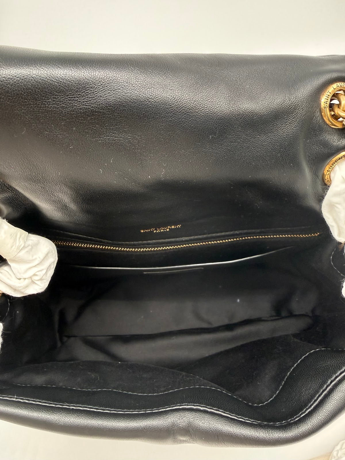 Saint Laurent Jamie Medium Black with Gold Hardware (BL0634)