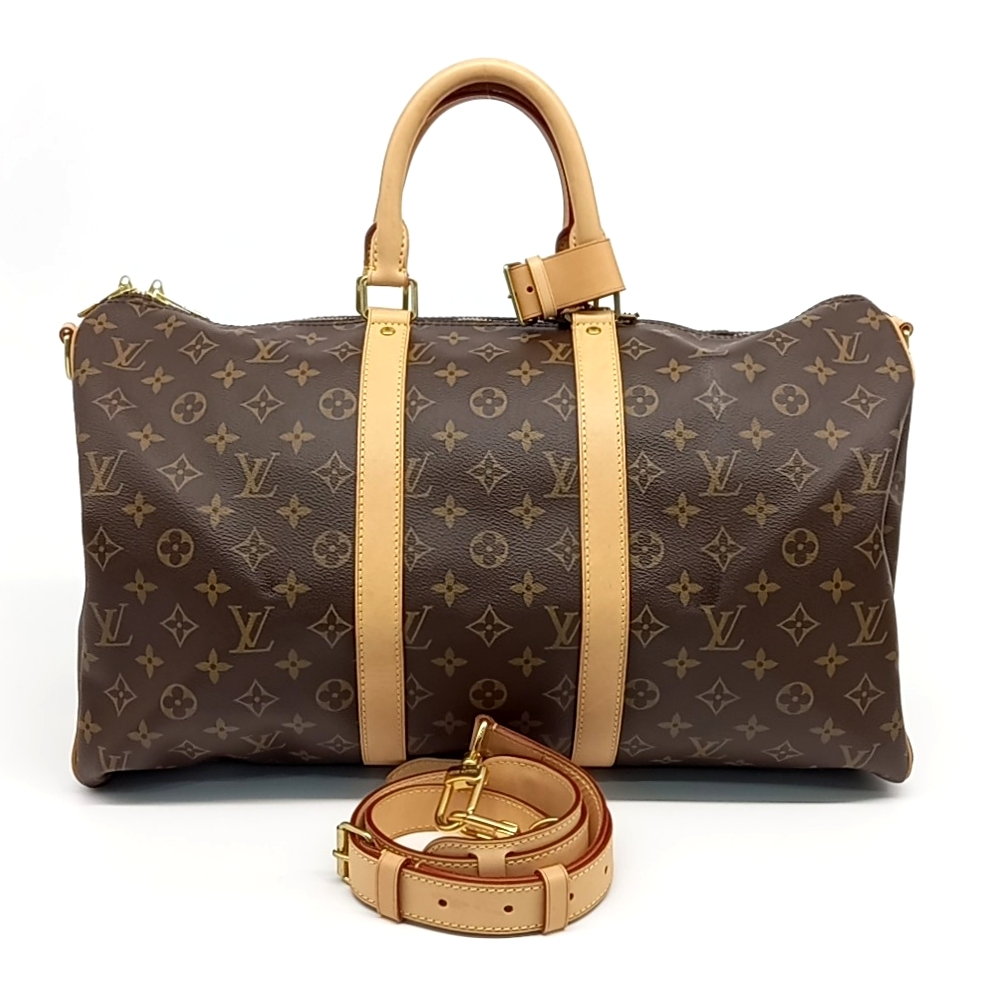 Louis Vuitton Monogram Bandouliere Keepall 45 (10538028)