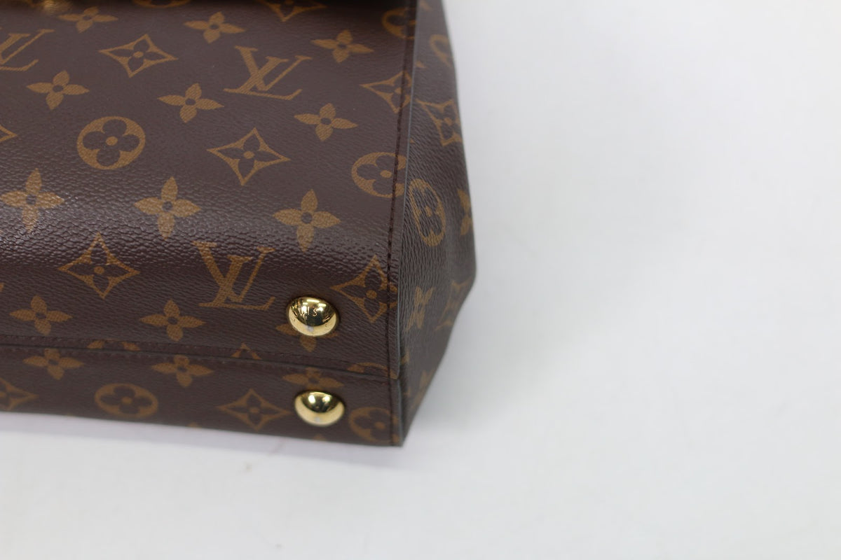 Louis Vuitton Brown PVC Monogram Cluny BB Shoulder Bag M42738 (V1257926)