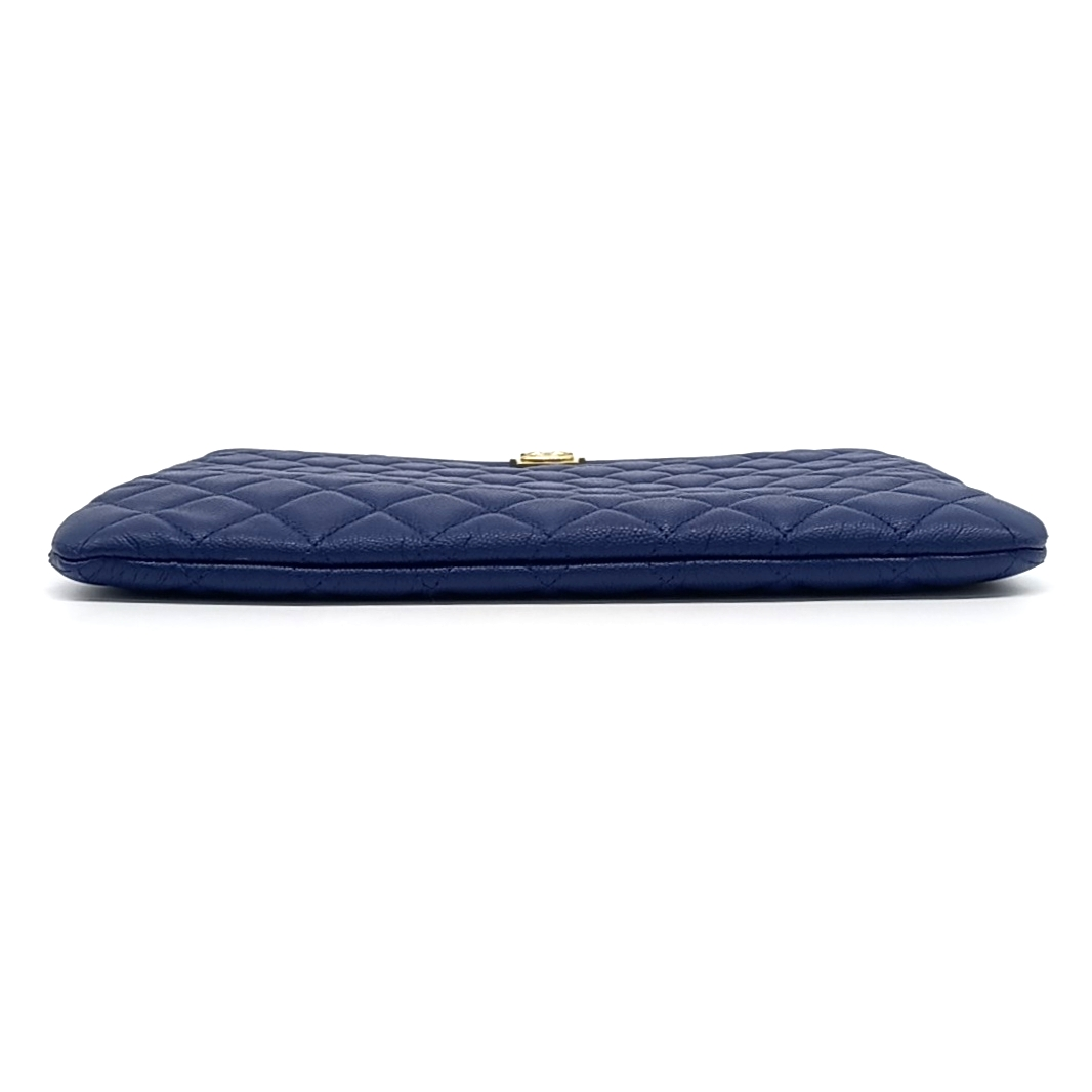 Chanel Caviar Boy Clutch New Medium (10337335)