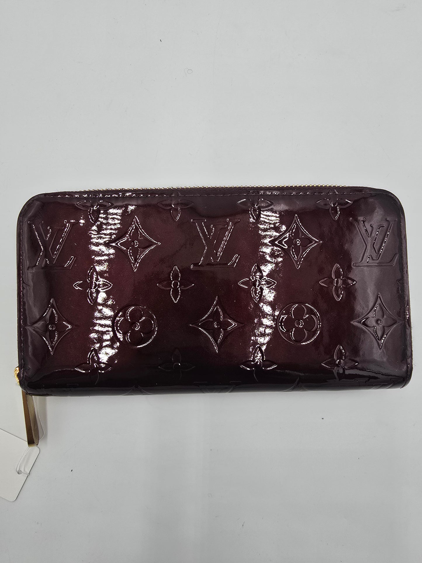 Pre-Owned Louis Vuitton Zippy Wallet Vernis AI768