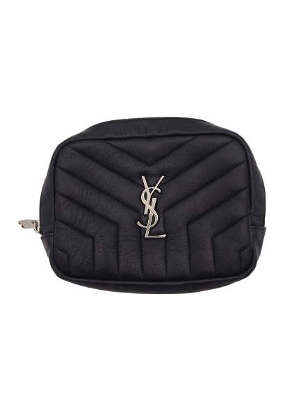 Pre-Owned Saint Laurent Cassandre Leather Pouch AH578
