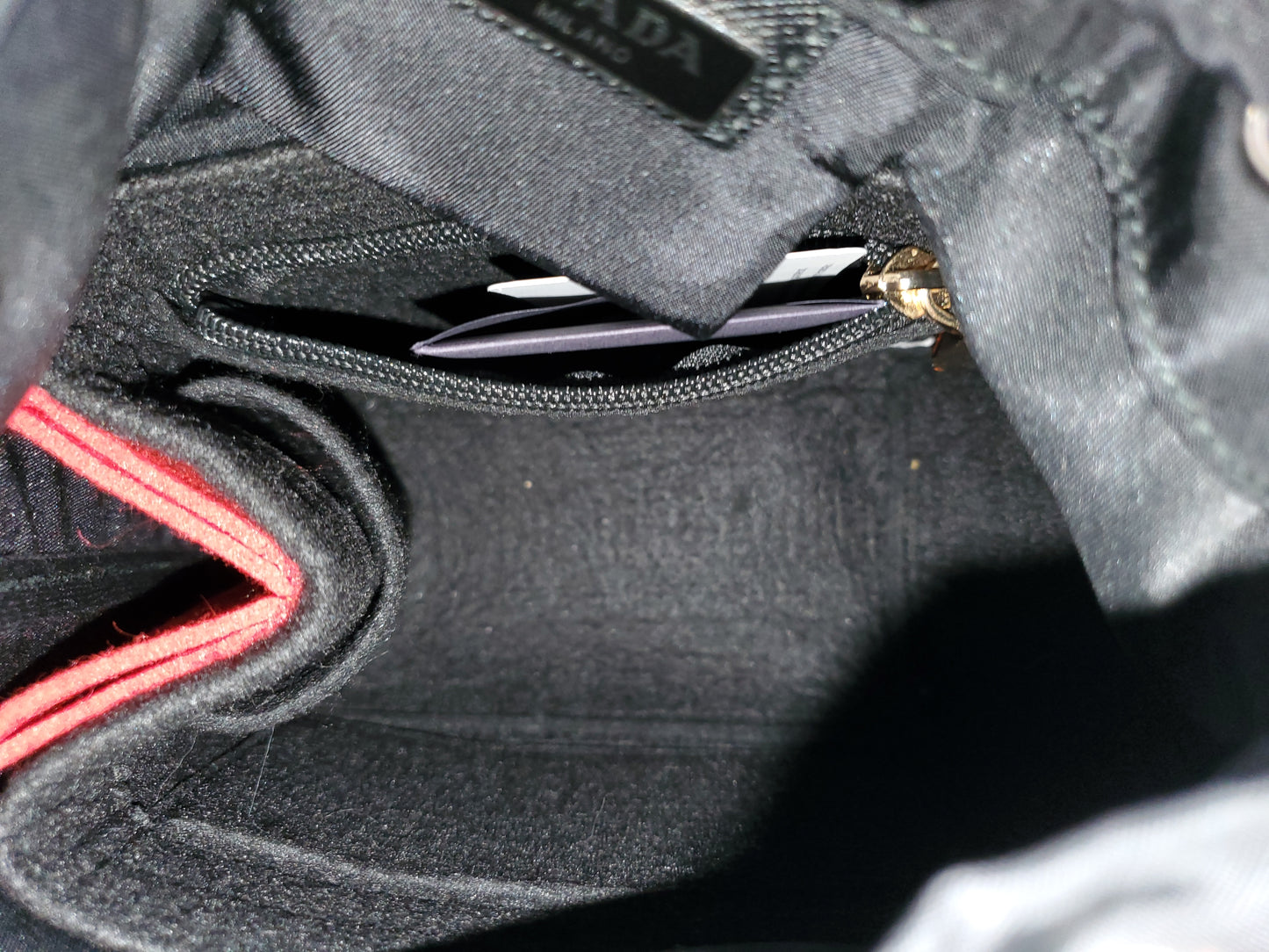 Prada Bucket Shoulder Bag