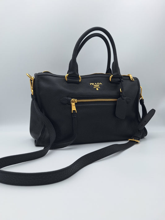 PRADA VITELLO DAINO MOTOR SHOULDER BAG (BL0805)