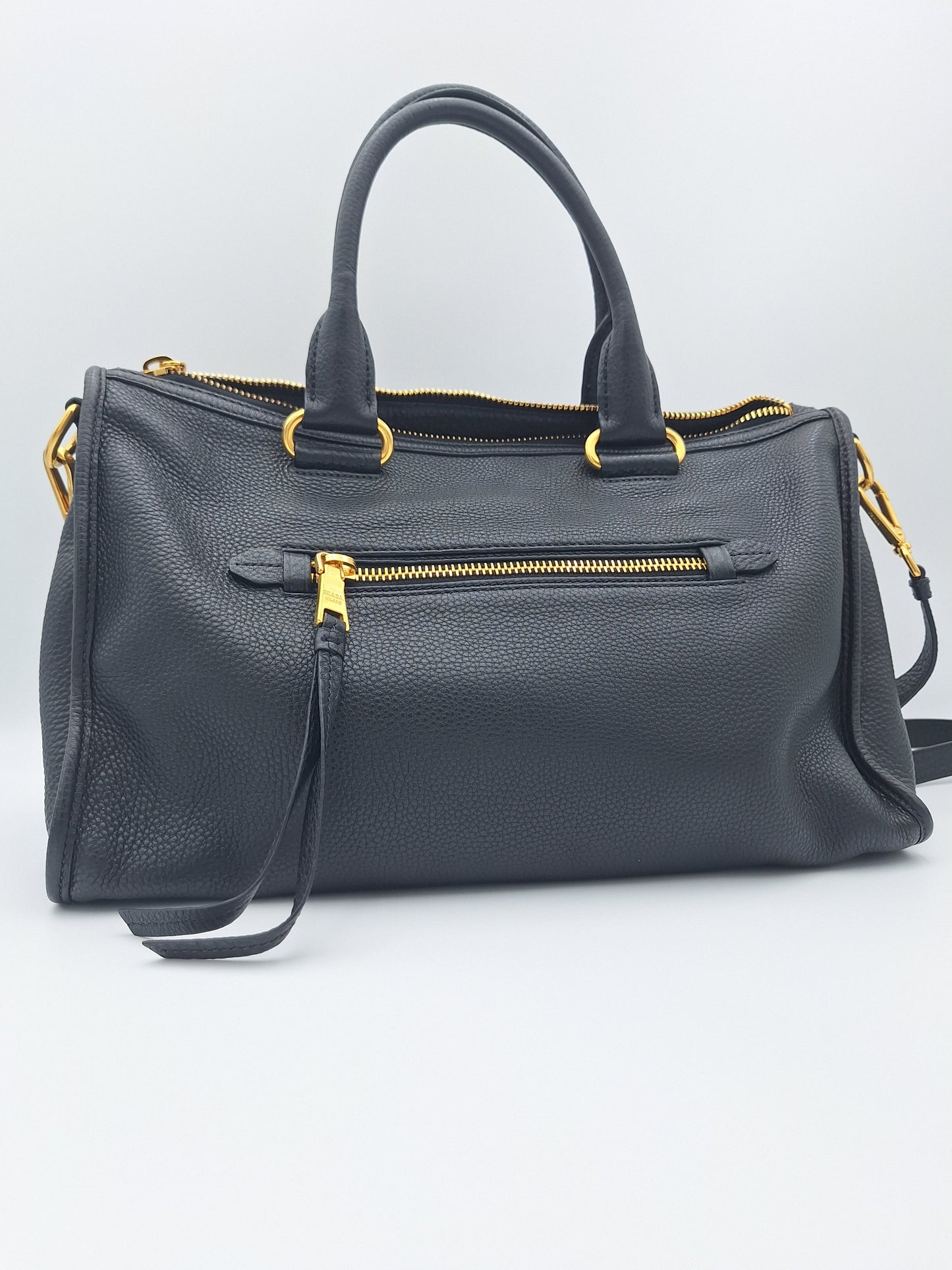 PRADA VITELLO DAINO MOTOR SHOULDER BAG (BL0805)
