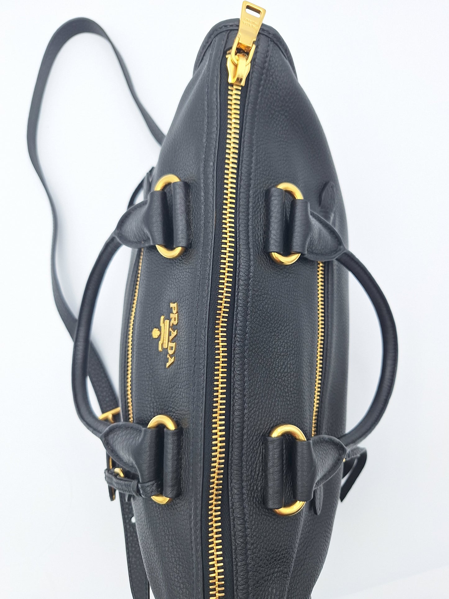 PRADA VITELLO DAINO MOTOR SHOULDER BAG (BL0805)