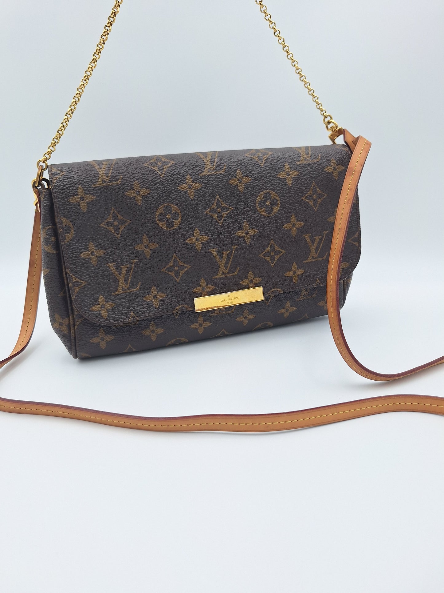 LOUIS VUITTON MONOGRAM FAVORITE MM CROSSBODY BAG (M40718)
