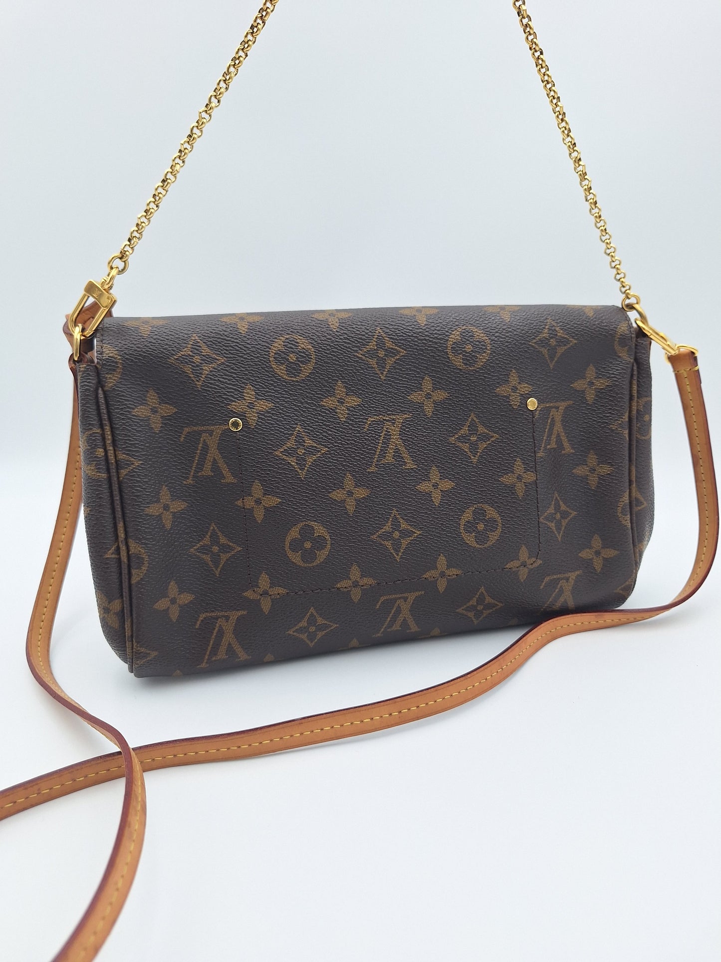LOUIS VUITTON MONOGRAM FAVORITE MM CROSSBODY BAG (M40718)
