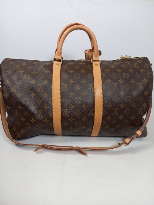 M0804P74 Louis Vuitton Monogram Keepall 50 Bandouliere (JP)