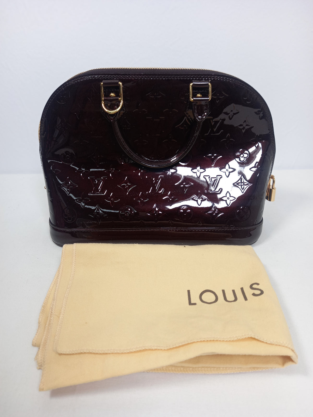 M0804P2 Louis Vuitton Amarante Vernis Alma PM (JP)