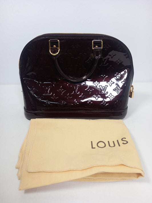 M0804P2 Louis Vuitton Amarante Vernis Alma PM (JP)