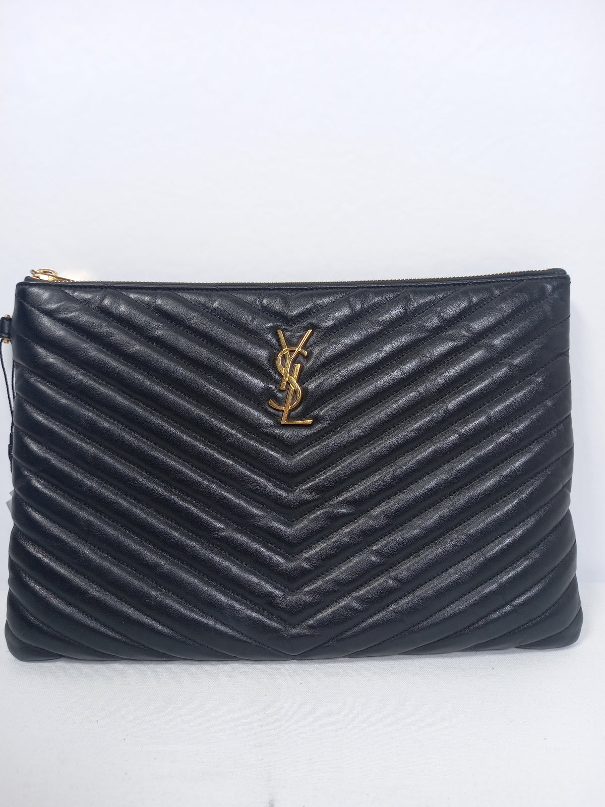 M0804P15 Saint Laurent Cassandre Matelasse Tablet Pouch (JP)
