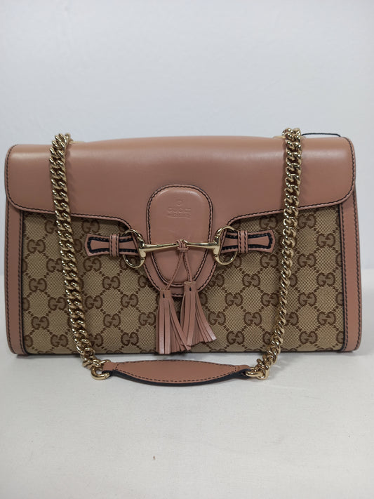 M0804P22 Gucci Emily Chain Shoulder Bag (JP)