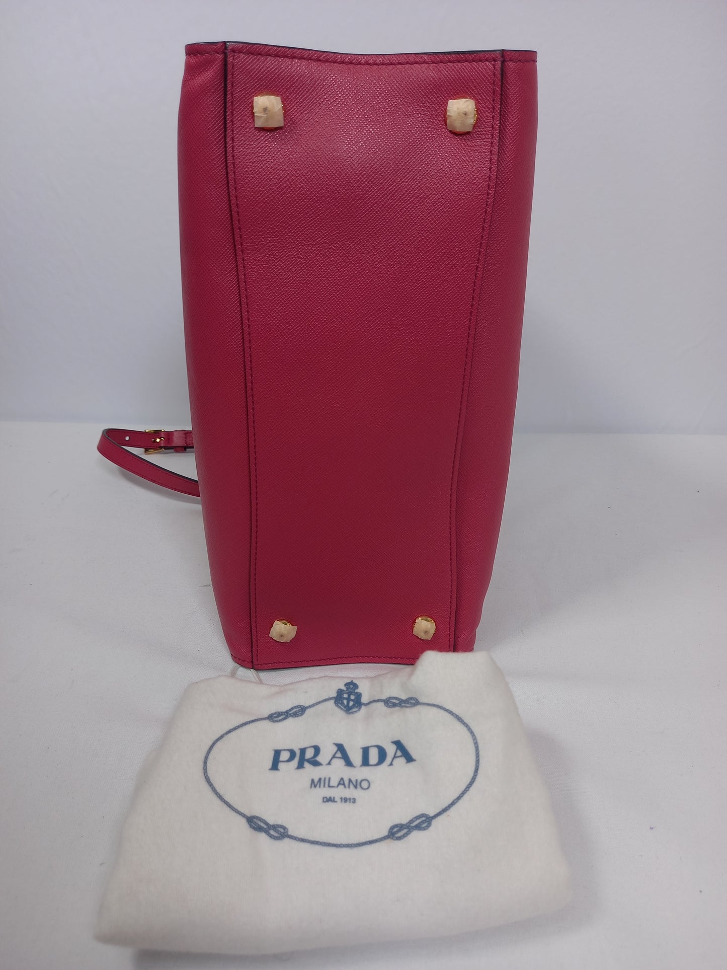 M0804P24 Prada Saffiano Soft Triple Pocket Tote (JP)