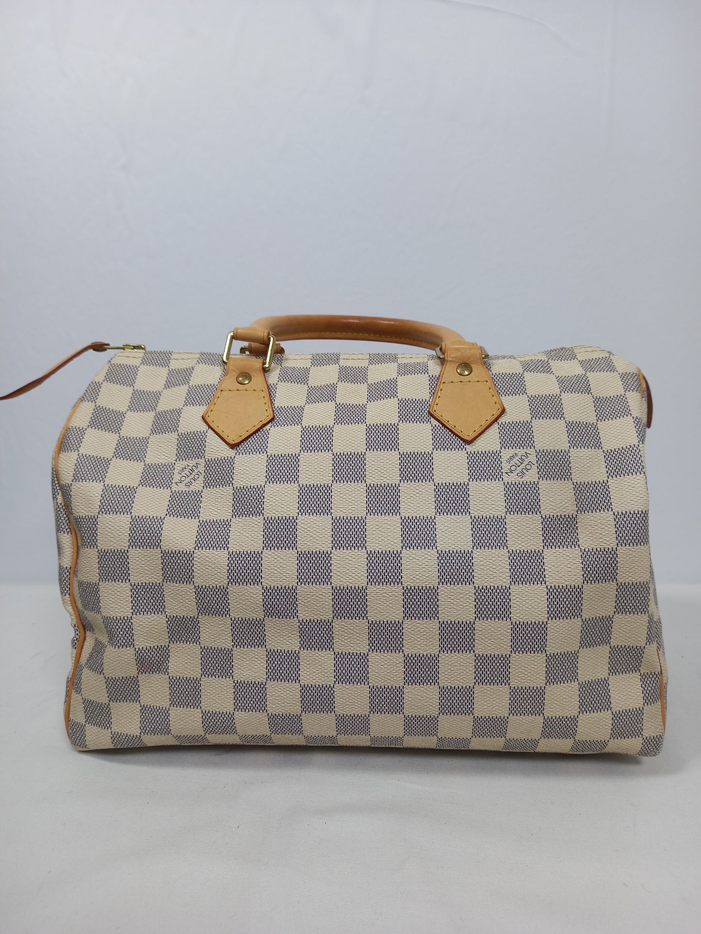 M0804P32 Louis Vuitton Damier Azur Speedy 30 (JP)