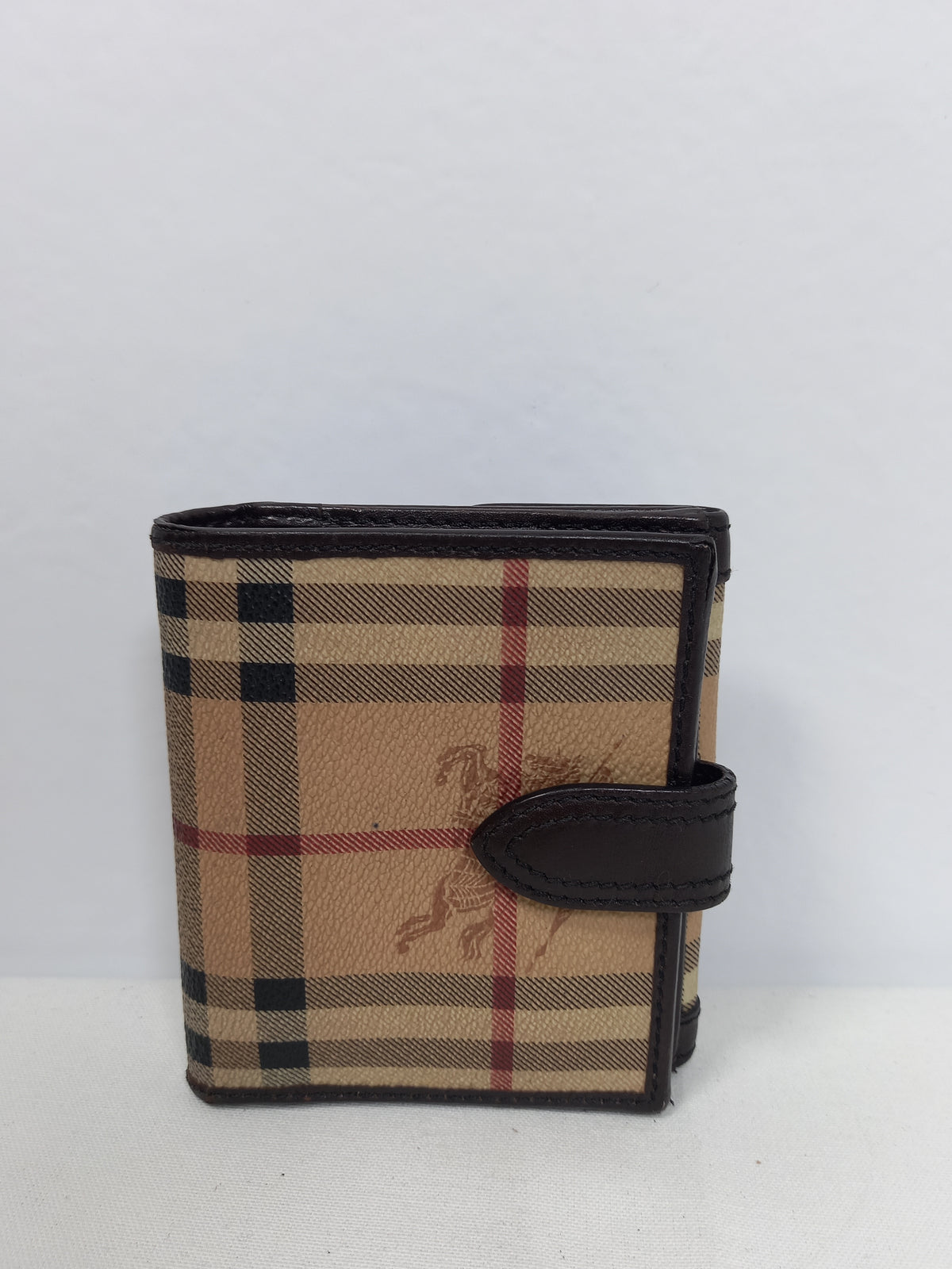 M0804P43 Burberry Haymarket Check Wallet (JP)