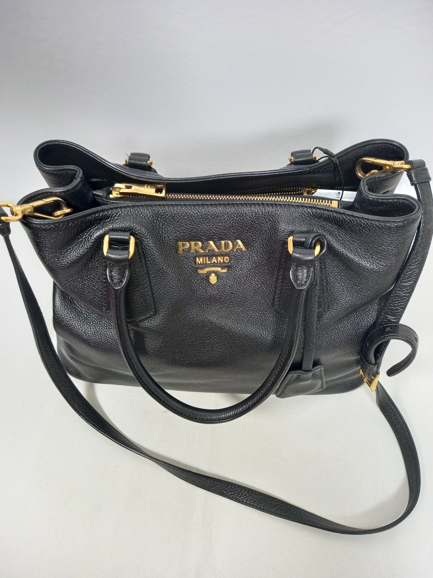 M0804P47 Prada Vitello Daino Tote Bag (JP)