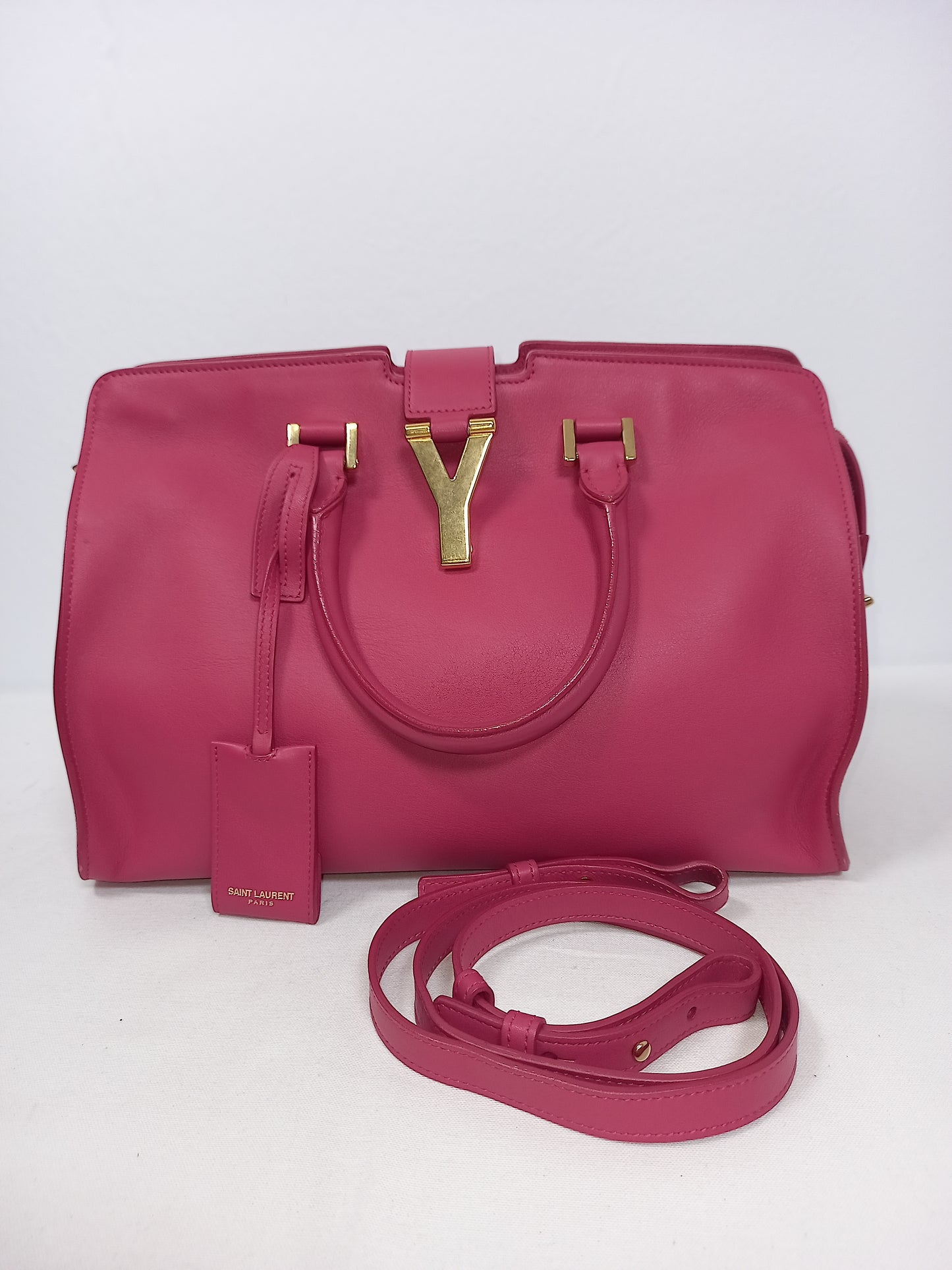 M0804P48 Saint Laurent Y Cabas Tote - Pink (JP)