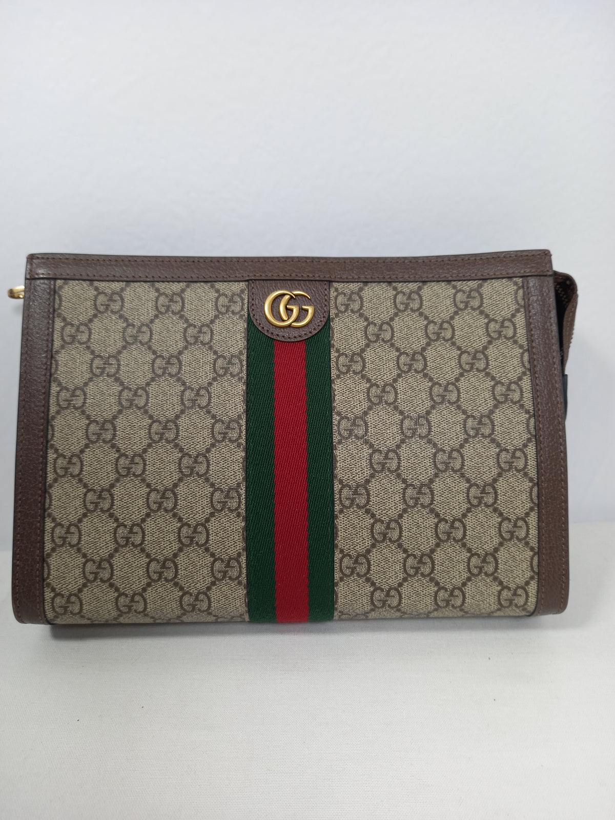 M0804P57 Gucci GG Supreme Web Ophidia Clutch Bag (JP)