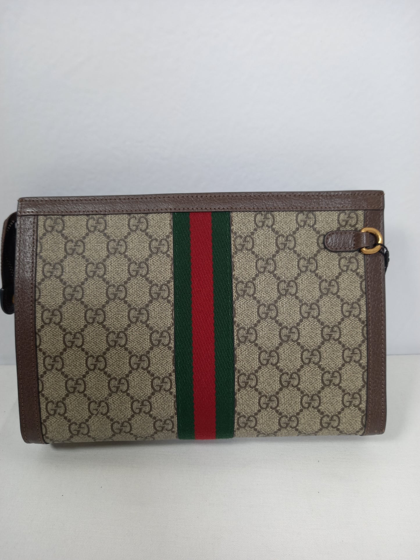 M0804P57 Gucci GG Supreme Web Ophidia Clutch Bag (JP)
