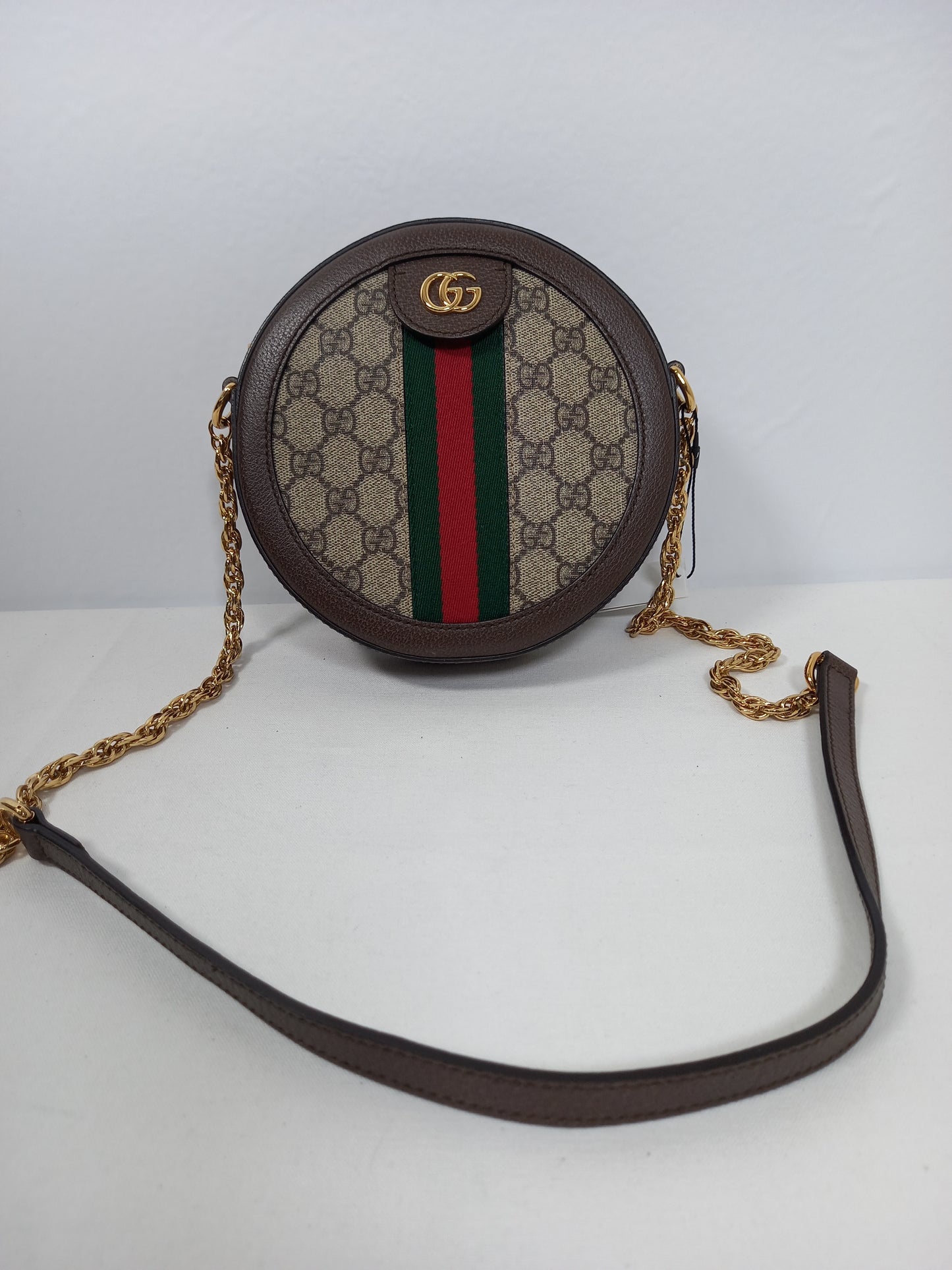 M0804P64 Gucci Ophidia Mini Round Shoulder Bag (JP)