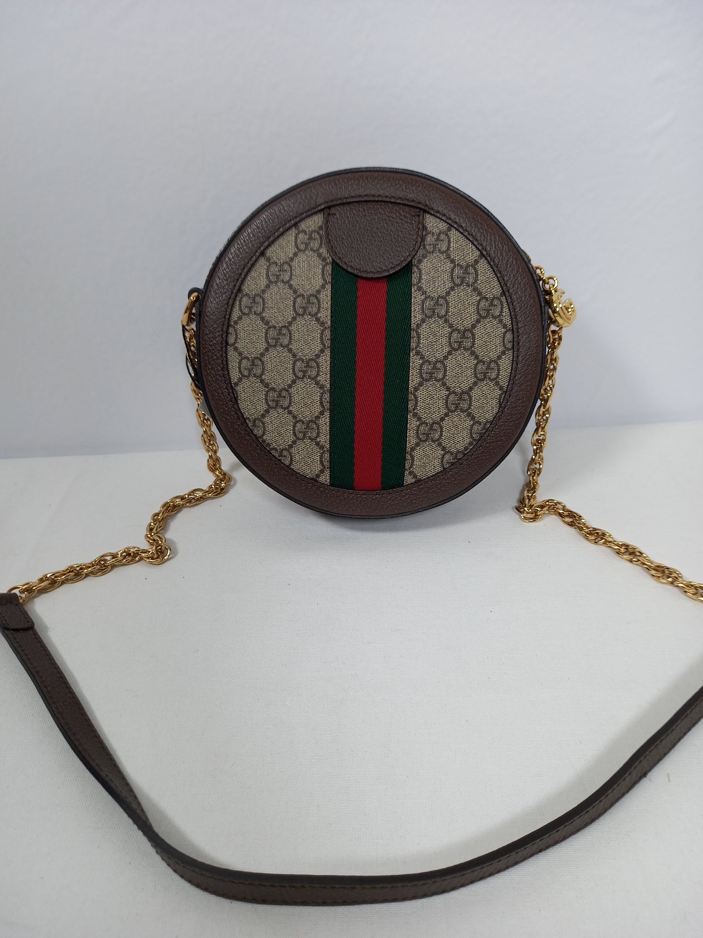 M0804P64 Gucci Ophidia Mini Round Shoulder Bag (JP)