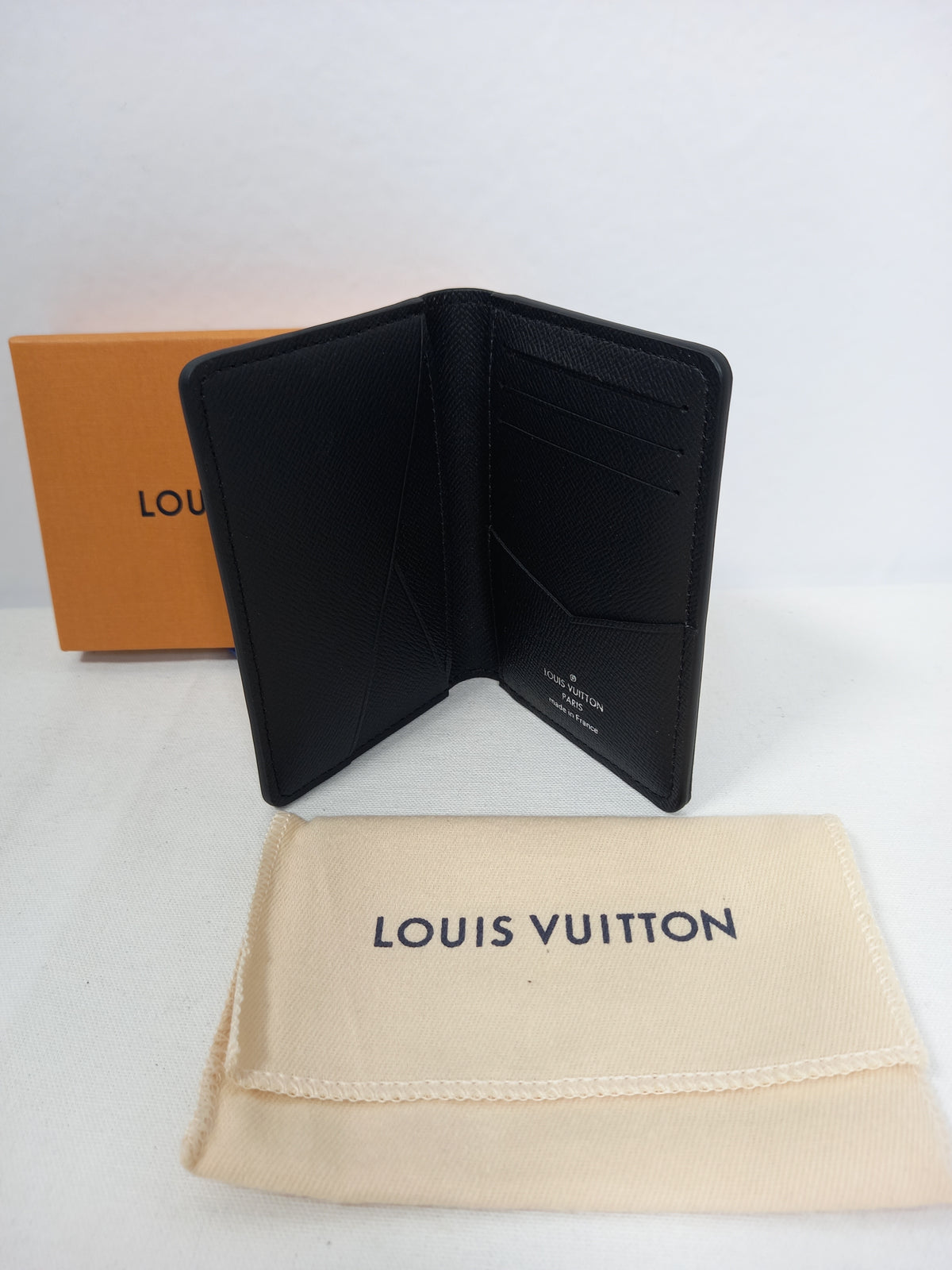 M0804P68 Louis Vuitton Monogram Eclipse Pocket Organizer (JP)