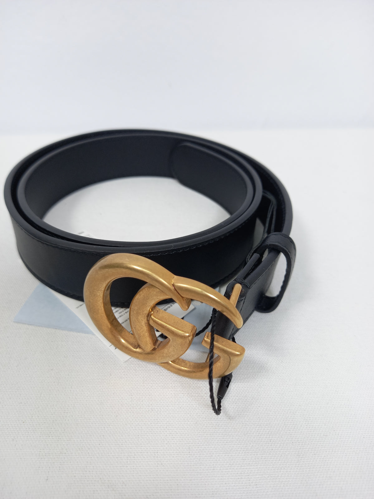 M0804P70 Gucci GG Marmont Leather Belt (JP)