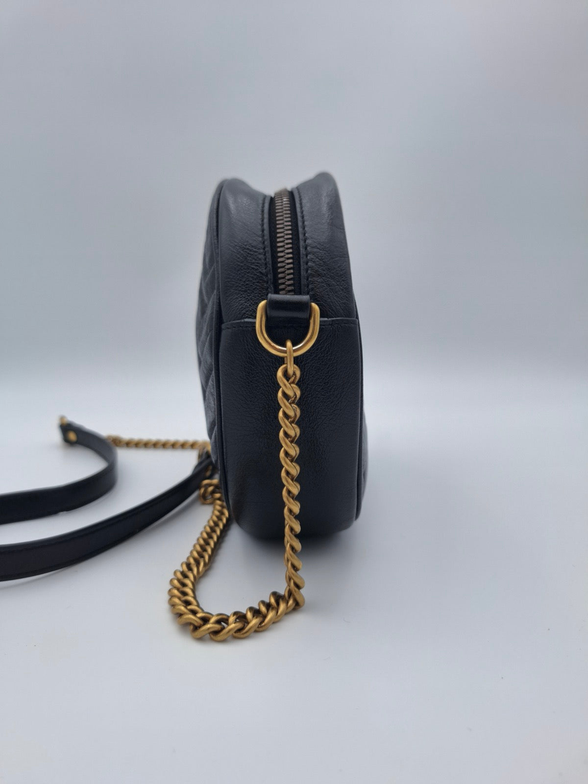 GUCCI MARMONT ROUND SHOULDER BAG (550154) (US)