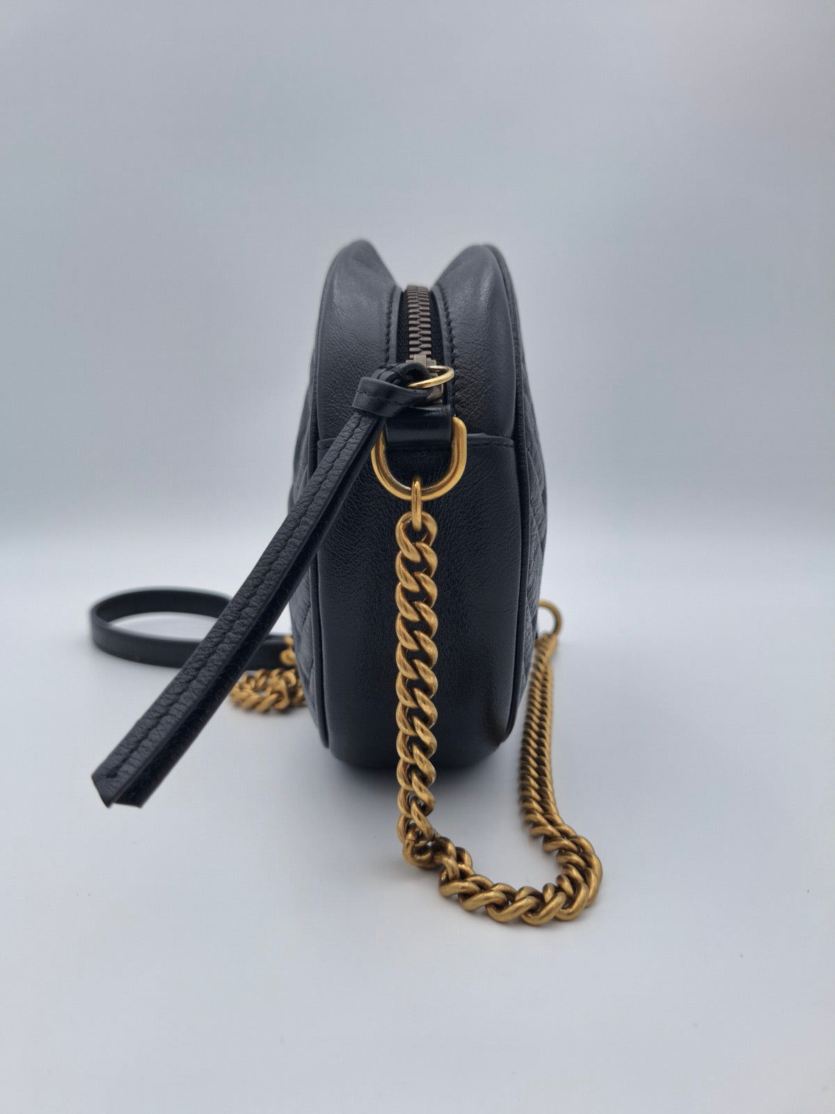 GUCCI MARMONT ROUND SHOULDER BAG (550154) (US)