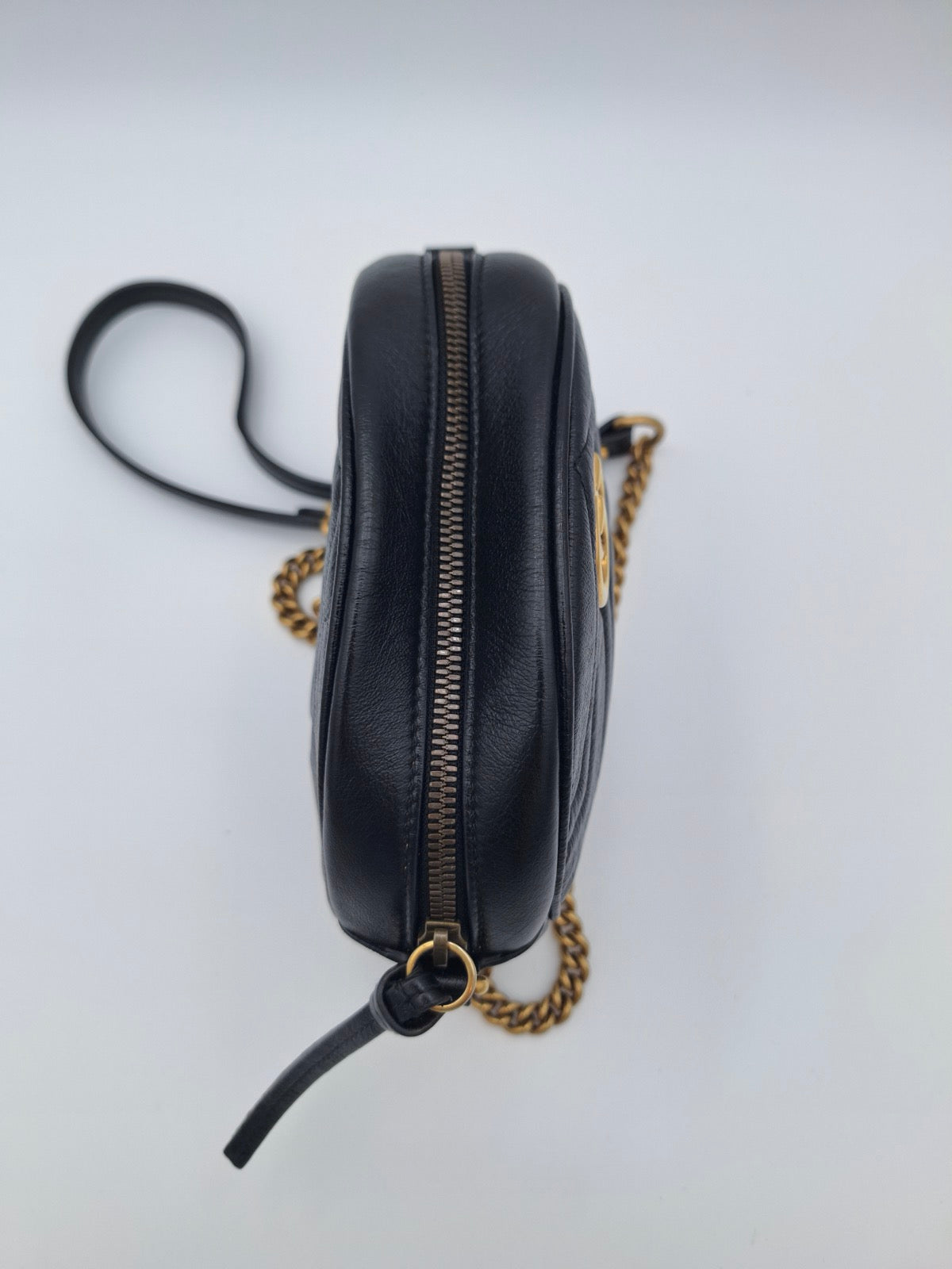 GUCCI MARMONT ROUND SHOULDER BAG (550154) (US)